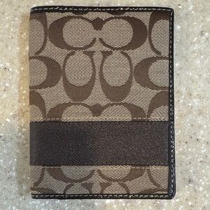 Coach Passport Holder
